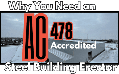 Why You Need an AC478 Accredited Steel Building Erector